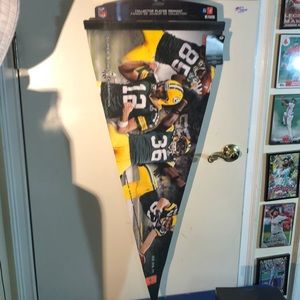 Green Bay Packers NFL Super Bowl XLV Champions  Player Pennant Collection